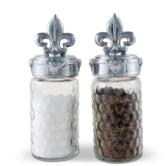 Fleur-De-Lis Salt and Pepper Set