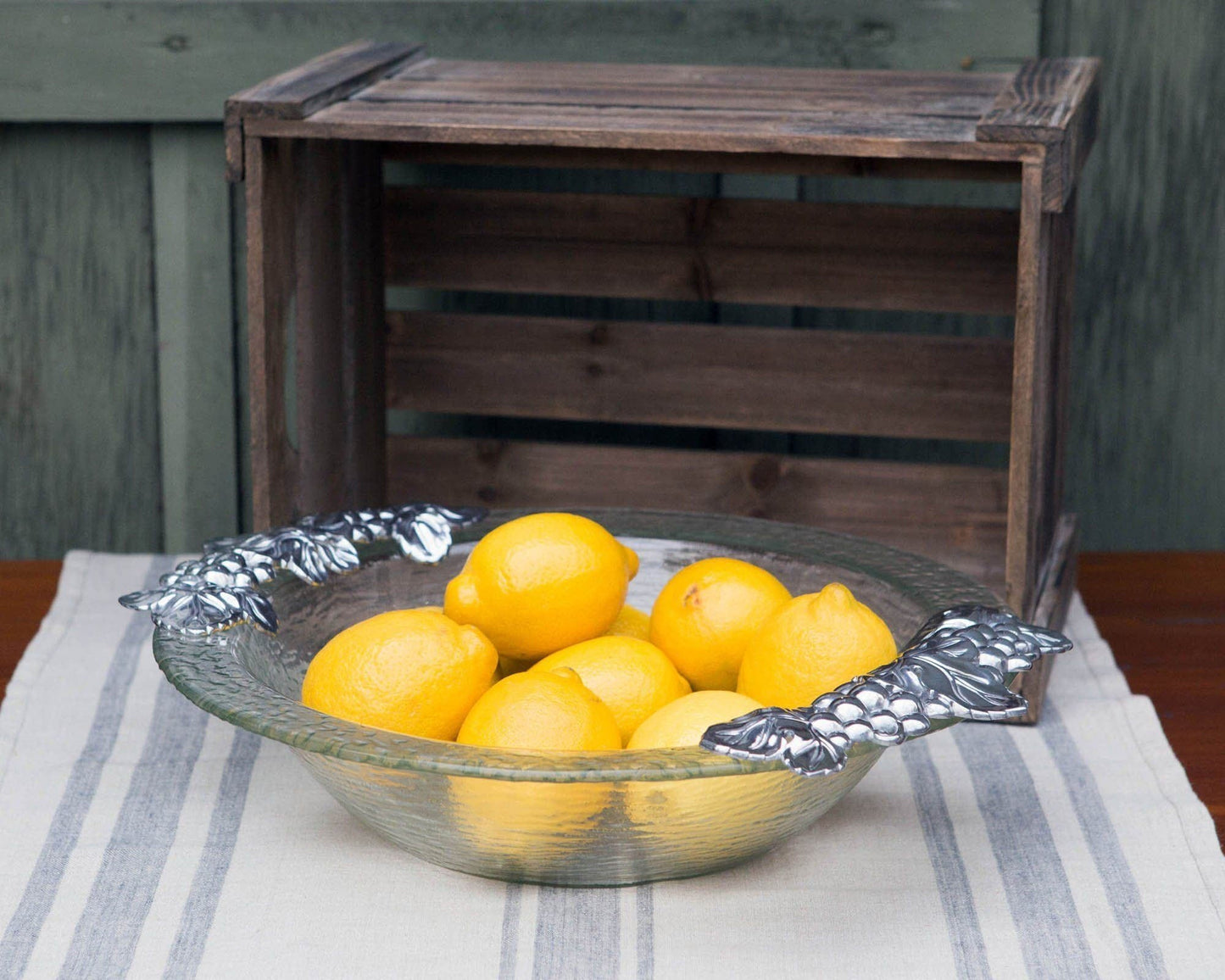 Grape Glass Salad Bowl