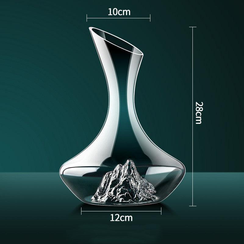 Unveil the Art of Wine with Exquisite Iceberg Crystal Decanters