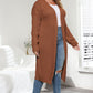 Plus Size Open Front Long Sleeve Cardigan