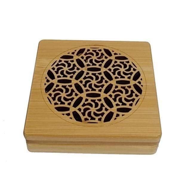 Bamboo Carved Incense Box