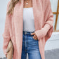 Open Front Long Sleeve Cardigan