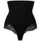 Lace Detail High Waist Shaping Panty