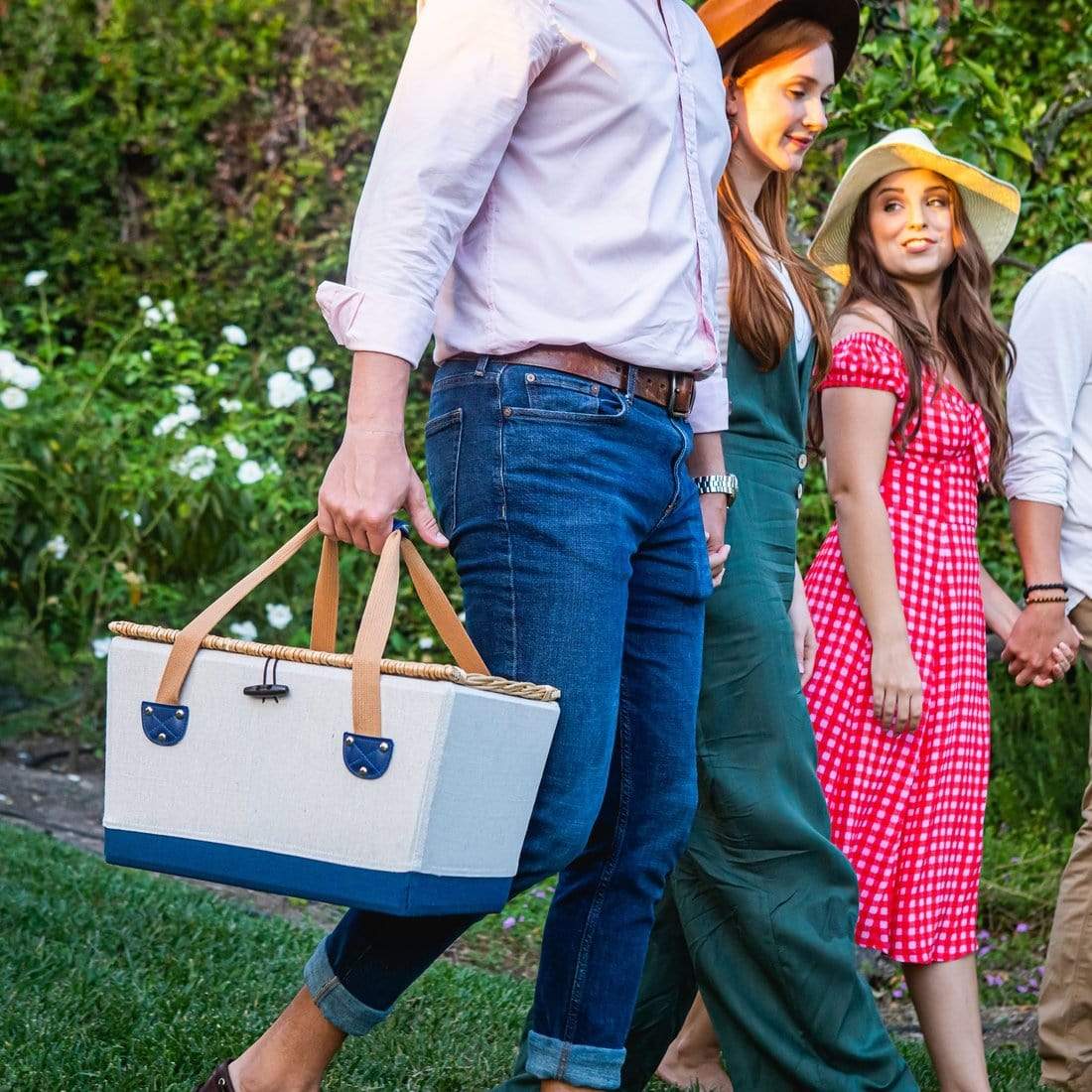 Canvas Picnic Basket