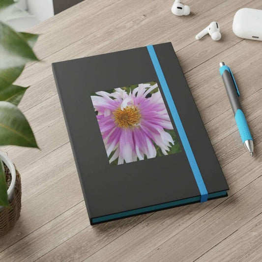 Color Contrast Hard Covered Notebook - Ruled