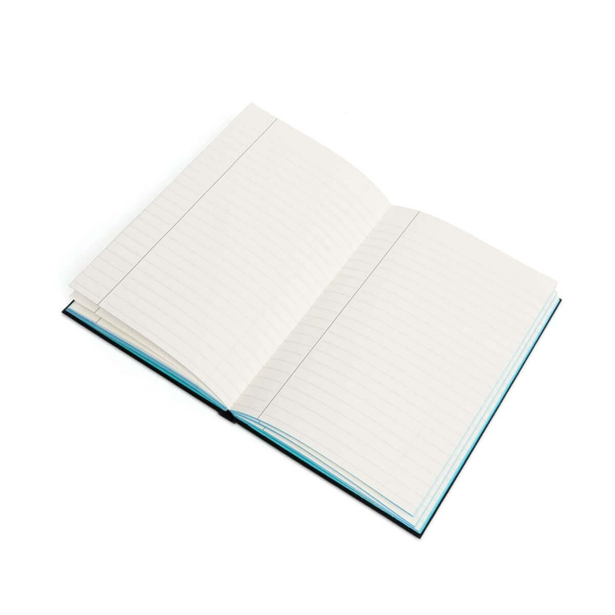 Color Contrast Hard Covered Notebook - Ruled