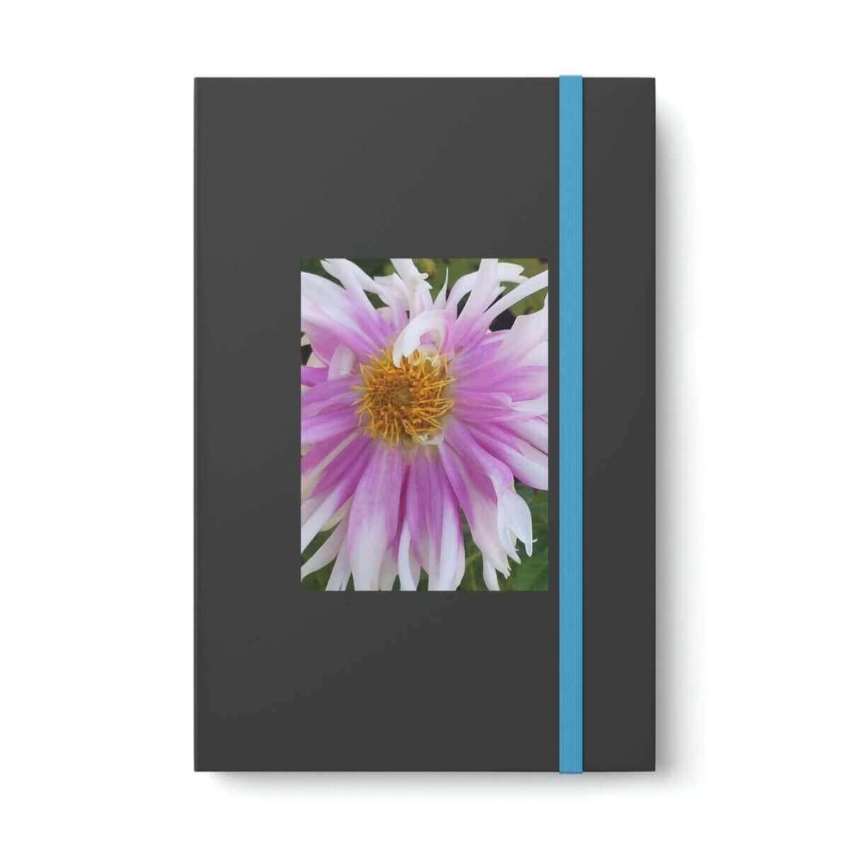 Color Contrast Hard Covered Notebook - Ruled