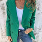 Full Size Collared Neck Long Sleeve Blazer