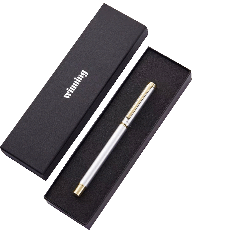 Deluxe Metal Ink Pen (with 5-pack ink refill)