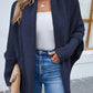 Open Front Long Sleeve Cardigan