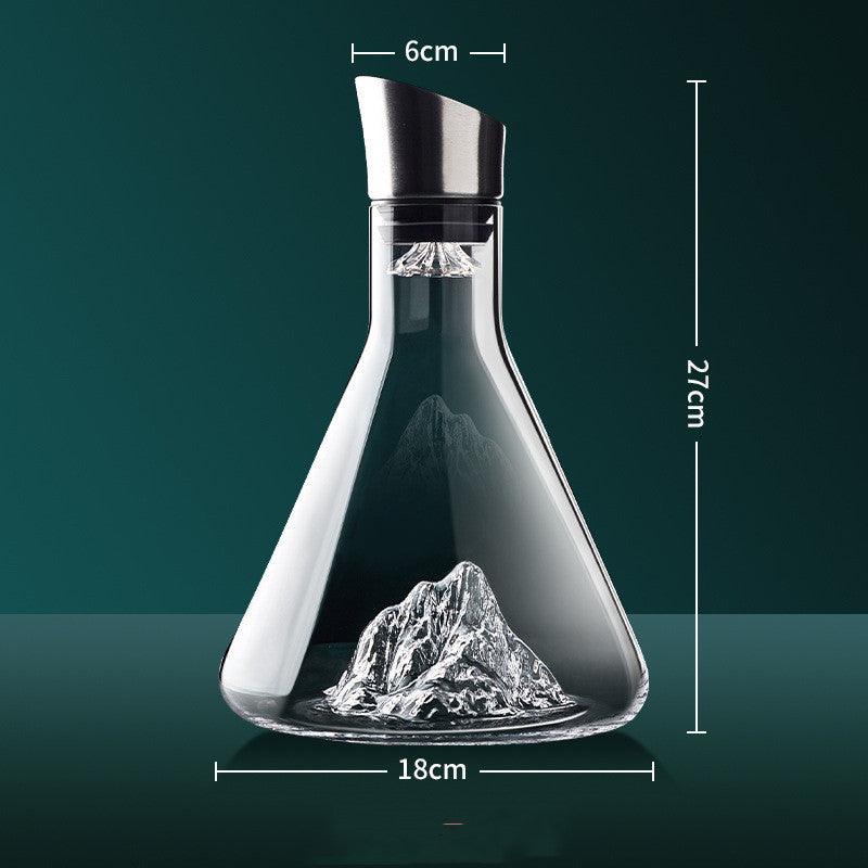 Unveil the Art of Wine with Exquisite Iceberg Crystal Decanters