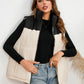 Two-Tone Zip-Up Vest