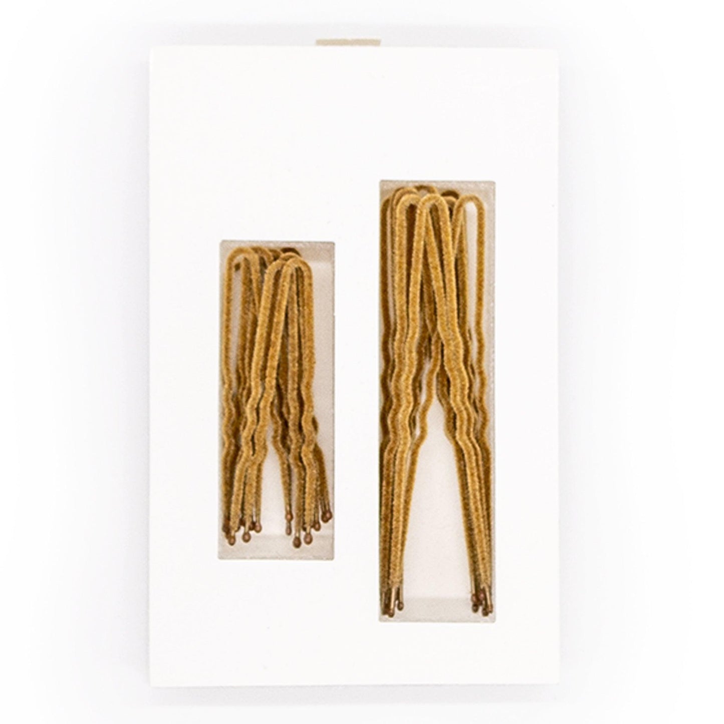 Frenchies Blonde Velvet Hairpins