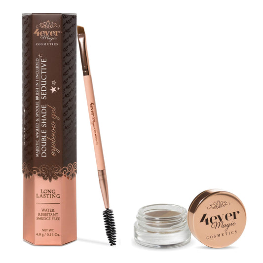 Double Shade Eyebrow Gel and Brush by 4Ever Magic Cosmetics