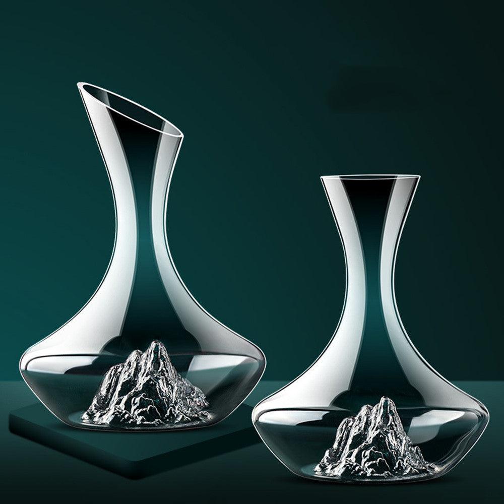 Unveil the Art of Wine with Exquisite Iceberg Crystal Decanters