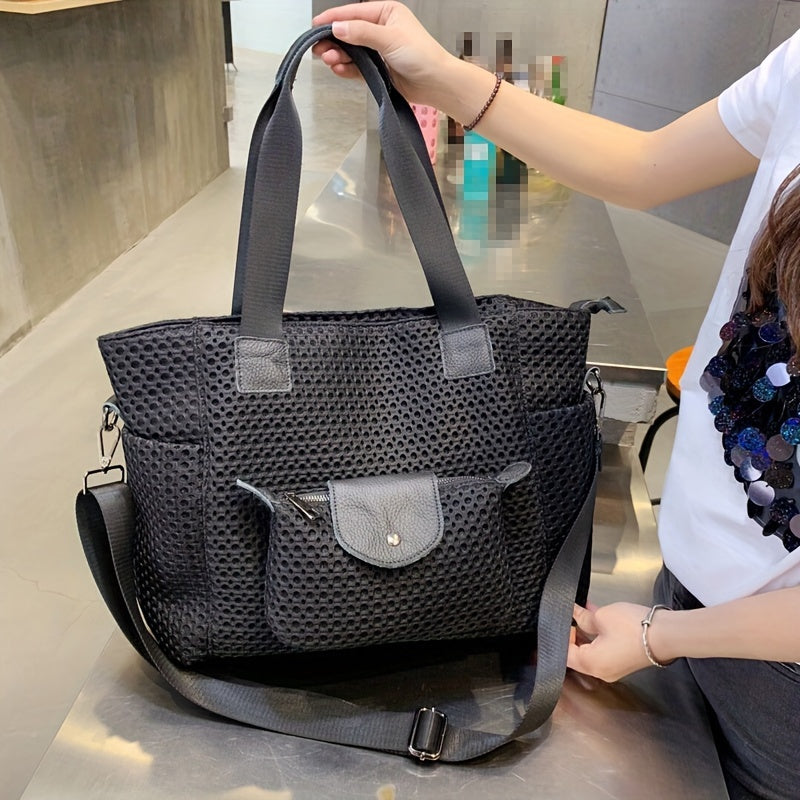 Large Capacity Mesh Tote Bag