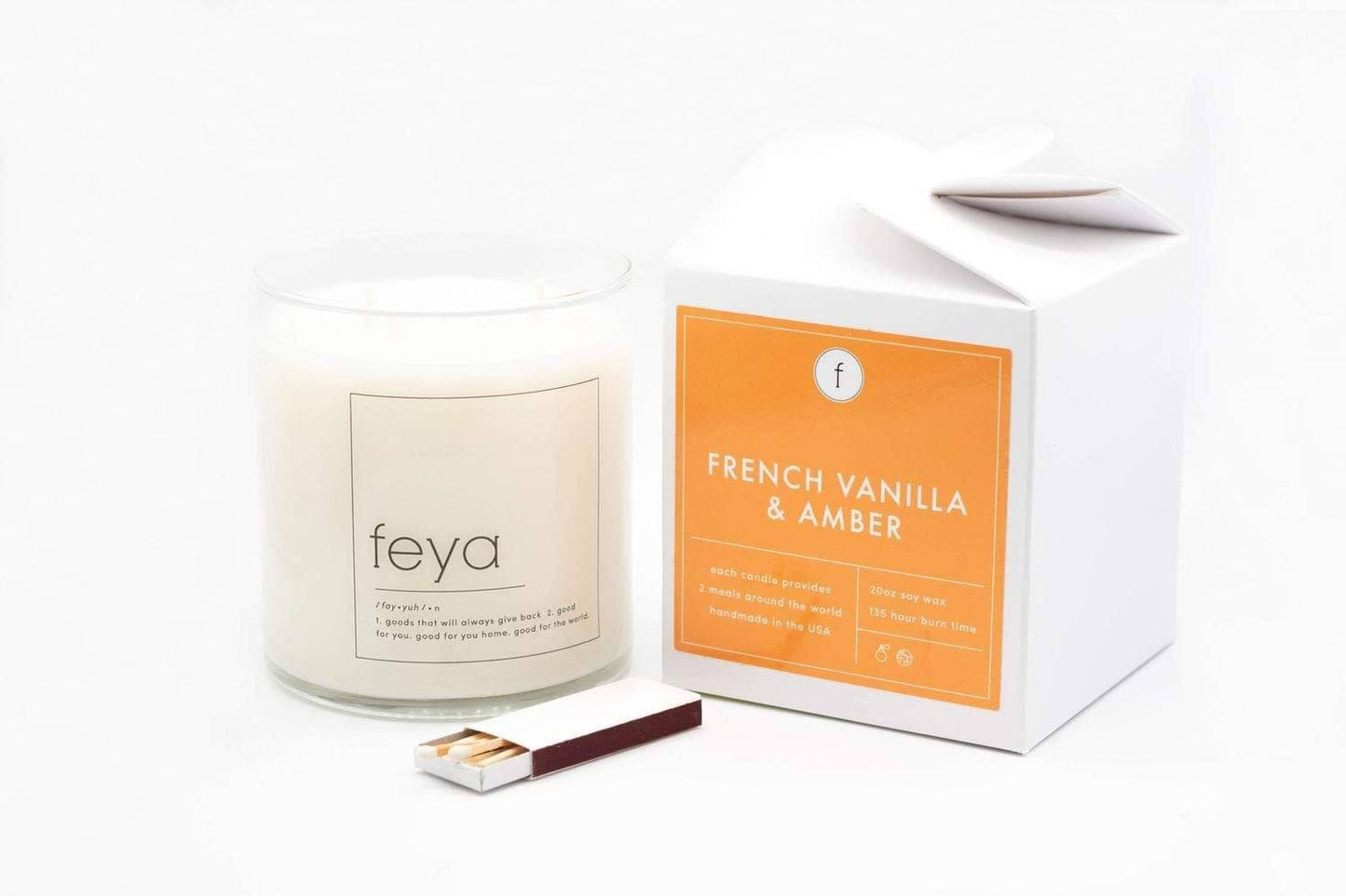 French Vanilla Amber Candle