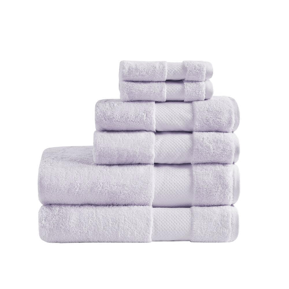 Luxurious 6-Piece Turkish Cotton Bath Towel Set