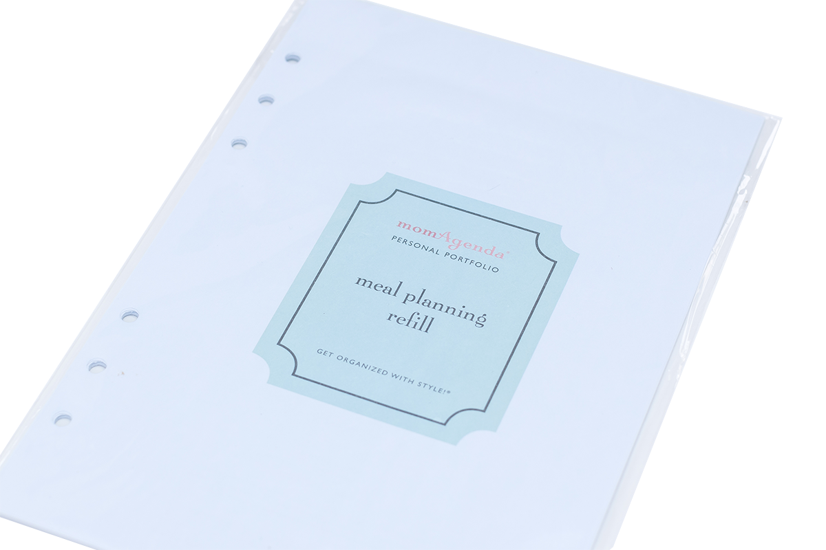 NEW A5 Personal Portfolio Meal Planning, To Do & Notes Refills