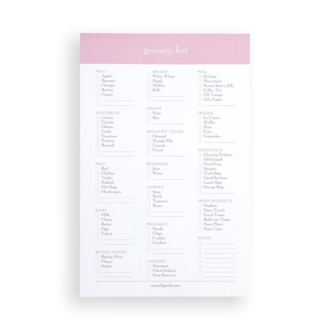 *NEW* Grocery List Pad - Case of 3 | wholesale