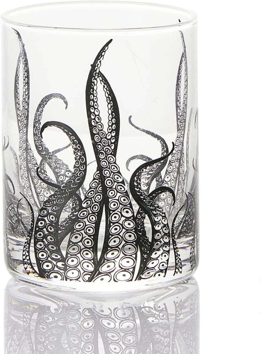 Octopus Tentacle Glassware- Set of 2, 9 Oz.