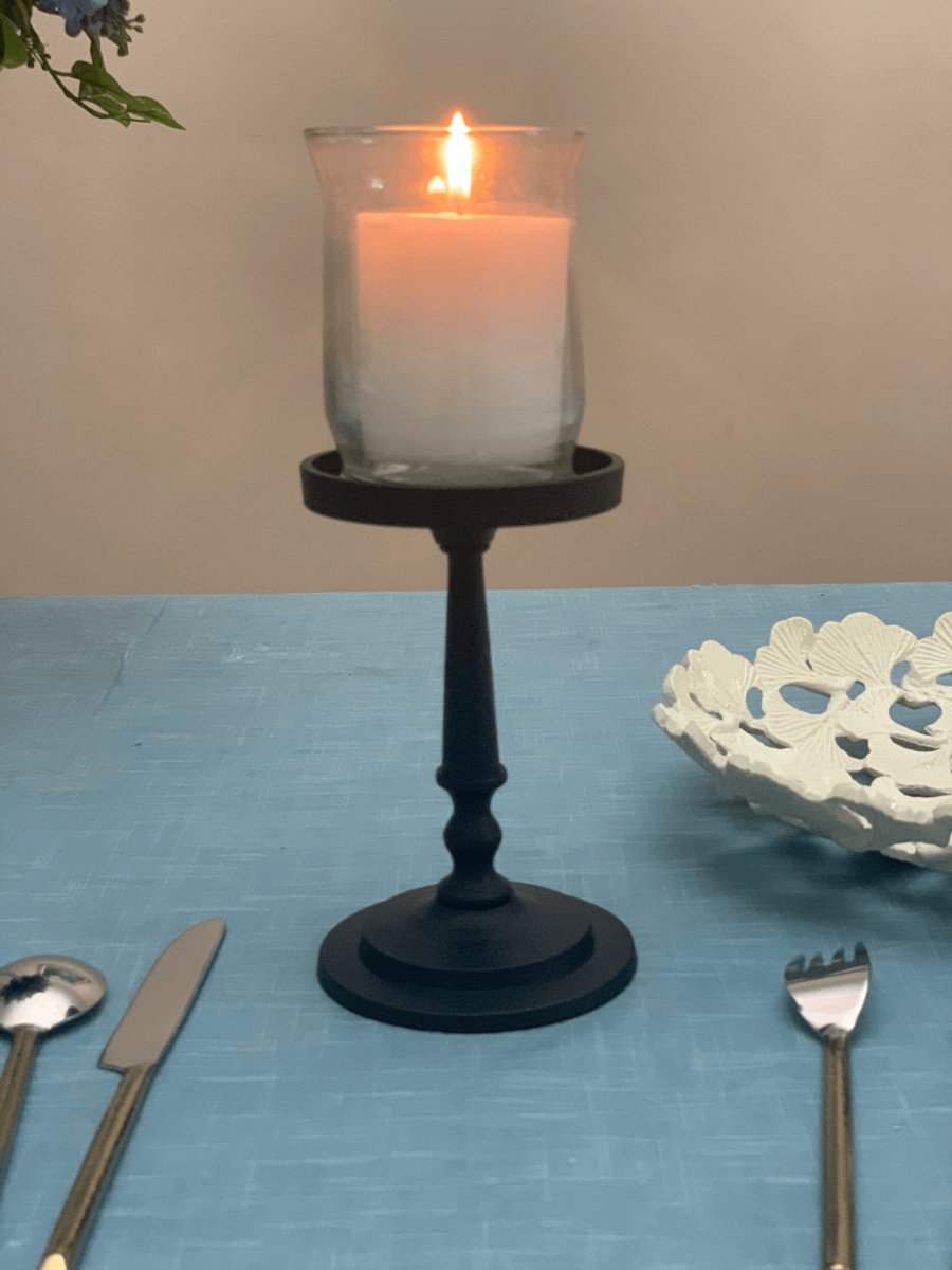 Pillar Candle Holder - Rustic