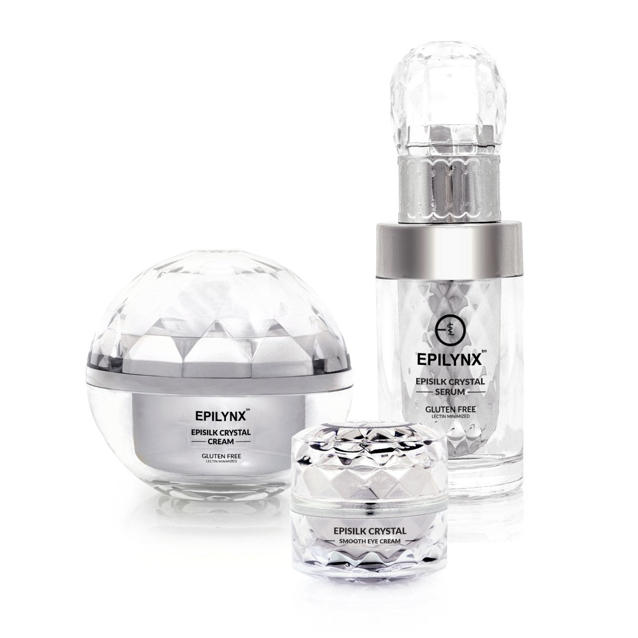 Vegan EpiSilk Crystal Wrinkle Smoothing Face Treatment - Intense Brightening and Firming Wrinkle Fix for Sensitive Skin