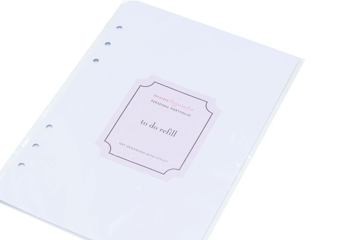 NEW A5 Personal Portfolio Meal Planning, To Do & Notes Refills